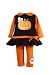 Apparel : Rare Editions Baby Girls Halloween Pumpkin Ghost Costume Legging Set