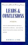Leads & Conclusions (Elements of Article Writing)