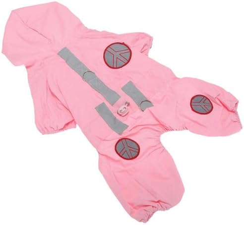 Dog Cat Hoodie Jumpsuit Rain Coat 2 Colors Waterproof