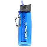 LifeStraw Go Water Bottle with Integrated 1000-Liter LifeStraw Filter