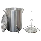 King Kooker 30-qt. Pot with Spigot and Turkey Rack