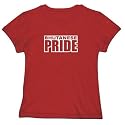 T-SHIRT WOMAN RED " BHUTANESE PRIDE " BHUTAN Large