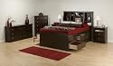 Prepac Espresso Tall Double/Queen Headoboard