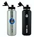 Takeya Stainless Steel Double Wall Insulated Water Bottle Twin Pack Teal/Silver - 40 Oz