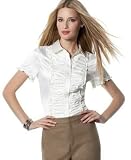 Style&co. Short-Sleeved Ruched Front Blouse