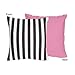 Sweet Jojo Designs Paris Collection French Eiffel Tower Decorative Accent Throw Pillow