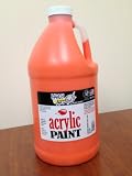 Handy Art Acrylic Paint Half Gallon - Chrome Orange