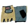 Airuis Retro Mesh Half Finger Cycling Gloves, Large, Natural