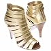 Luichiny Women's Maven (Gold Metallic 8.5 M)