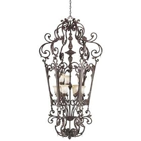 Kichler Foyer 9 Light Incandescent - Carre Bronze by Kichler