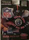 New York Giants 1998 Diecast Ford F-150 Truck NFL 1:64 Scale Car White Rose Collectible with Team Coin