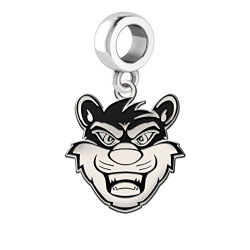 Cincinnati Bearcats Antique Silver Dangle Charm