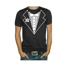 Tuxedo T-shirt hillarious funny gag T-shirt