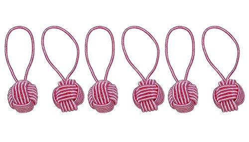 HiyaHiya Pink Yarn Ball Stitch Markers (6Pk)
