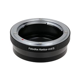 Click here to buy Fotodiox Lens Mount Adapter, Konica AR (Auto-Reflex) Lens to Micro 4 3 Four Thirds System... by Fotodiox.