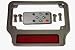Visions Scrolling Digital License Plate Frame (MOTO Chorme)