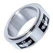 CLADDAGH RING - Spinner Ring - IRISH BLESSING CELTIC RING. Inspirational Jewelry - High quality etched stainless steel ring (Inspired by Ireland Irish Classic Design). Rings for men / Rings for Women.