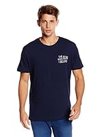 Springfield Camiseta Manga Corta (Azul Noche)