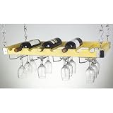 8 Bottle Hanging/Wall Wine Rack