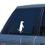 Meerkat Vinyl Car Window Sticker Decal - By SCA ART