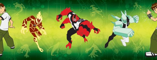 Decofun, Ben 10 Border, Self Adhesive, 10 Inch