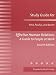 Search : Effective Human Relations: A Guide to People at Work: Study Guide