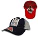 Learn To Pimp Pocket Mesh Flex Baseball Cap by All Star Apparel (Navy)