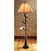 Grand River Lodge Pine Ridge Floor Lamp with Glass Table