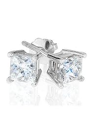 Diamond Solitaire Earrings 1ctw