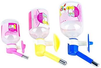 ViCreate Chinchilla Rabbit Leaking Spring Ball Water Bottle Dispenser (Assorted Size) , M
