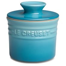 Le Creuset Stoneware Butter Crock, Caribbean