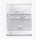 American Standard 6032Y1ST-R.020 Shower Base with Right-Hand Drain, White