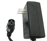 LotFancy New QILI 24 Volt 24V 0.6A 600mA (3 prong Inline(female)) Electric Bike Motor Scooter Battery Charger Power Supply Adapter For Razor E100 E125 E150 E175 E200 E225 E300 E325, Razor Trikke E2, Razor Dirt Quad, Razor Dune Buggy, Razor Ground Force Go Kart, Razor iMod, Razor Mini Chopper, Razor MX350 Dirt Rocket, Razor Pocket Mod (Bella, Betty, Bistro, Daisy, Hannah Montana, Kiki, Sweet Pea, & Vapor), Razor Pocket Rocket, Razor Rebellion Chopper; Boreem Jia 601-S - 250 watt version, Boreem Jia 602-D - 250 watt version, City Express, Dynacraft Hello Kitty City Cruiser, Electra Scoot-N-Go, Freedom 644 942 943 946 947 961, Pukka GX400C, Rad2Go Leopard Shark E5, Rad2Go Tiger Shark E10, Star II E-Scooter, Sunl W500, Super Ride, Turbo 350 EG, Urban Express, Vapor X-12, Vapor X-24, X-Treme X-250, X-Treme X-50-300