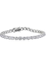 Nina 'Evelyn' Classic Cubic Zirconia Tennis Bracelet