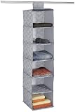 Wenko 4400006100 W�schesortierer Barock - 6 F�cher, Kunststofffilm, 30 x 120 x 30 cm, grau