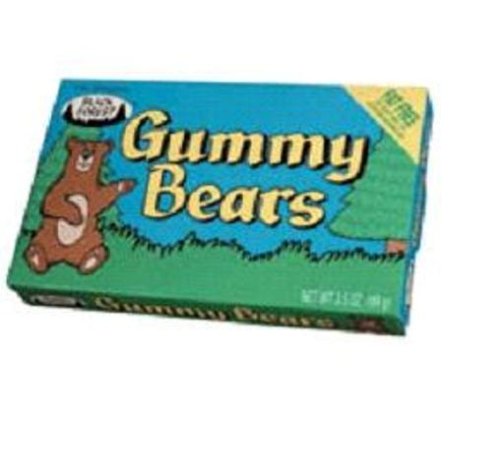 Black Forest Gummy Bear Concession, 3.5-Ounce Boxes (Pack of 24) by Black Forest Gummy Bears