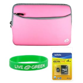 Buy Acer Aspire One AOA150 8.9-Inch Netbook Compatible Neorpene Sleeve Case and 4 GB Micro SDHC... by Young Micro