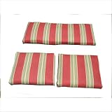Corwin 42 Outdoor Garden Bench Patio Cushion Fabric: Black Green Floral