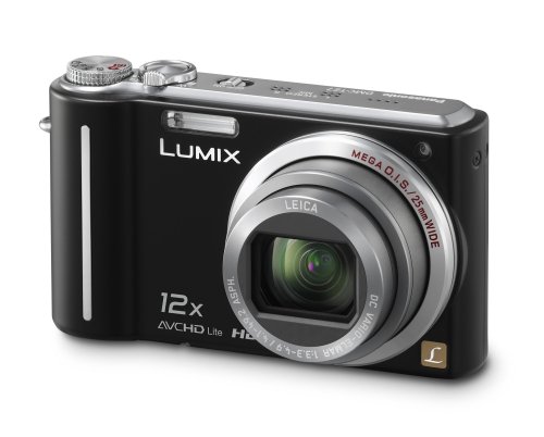 Panasonic DMC-TZ7EG-K Digitalkamera (10 Megapixel, 12-fach opt. Zoom, 7,6 cm Display, Bildstabilisator) tiefschwarz
