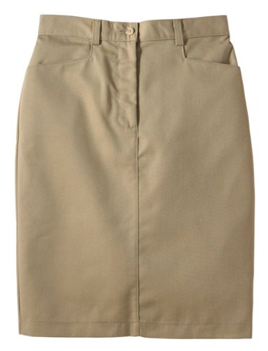Ed Garments Women's Casual Chino Blend Skirt