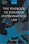 Yearbook of European Environmental Law: Volume 3