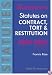 Statutes on Contract, Tort & Restitution 2004-2005 (Blacktone's Statutes)