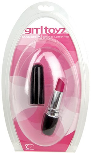 grrl toyz Incognito Lipstick Vibe Vibrator, Magenta