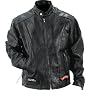 GFCRLTR Diamond PlateTM Rock Design Genuine Buffalo Leather Motorcycle Jacket