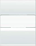 Business Voucher Check Stock - Versacheck Refills - 1000 Sheets, Check in Middle, Green Pinstripe