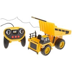 Caterpillar 9 Remote Control Dump Truck with Lights and Sounds by Caterpillar