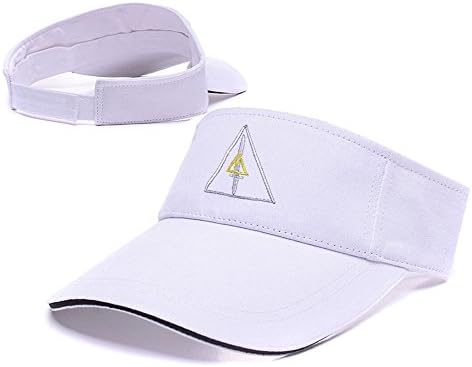ZHHUA 1st Special Forces Operational Detachment Delta Logo Adjustable Embroidery Tennis Golf Baseball Hat Sun Visor Cap White