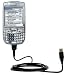 Classic Straight USB Cable for the PalmOne Treo 680 with Power Hot Sync and Charge capabilities - Gomadic Brand w/ TipExchange Technology