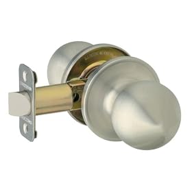Dexter by Schlage J10VCNA630 Corona Passage Knob, Satin Stainless by Schlage