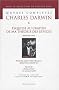 Oeuvres compl�tes de Charles Darwin : Tome 10, Esquisse au crayon de ma th�orie des esp�ces (Essai de 1842)